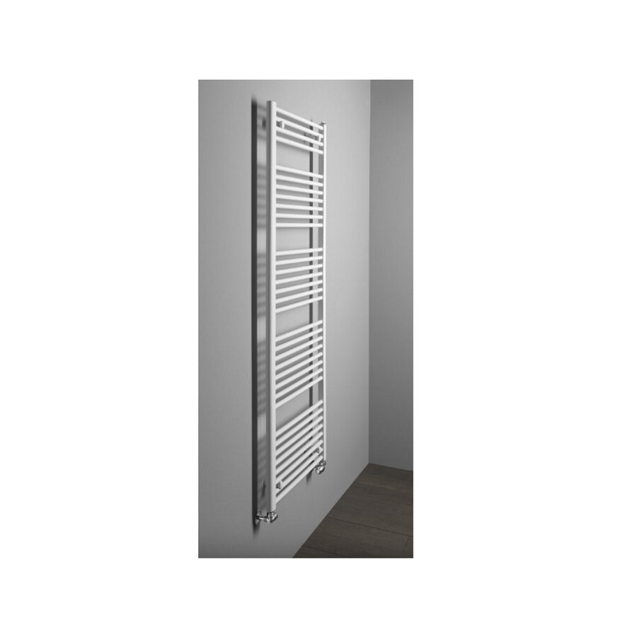 Badkamerradiator Sapho Met Zijaansluiting 600x1680 mm Wit