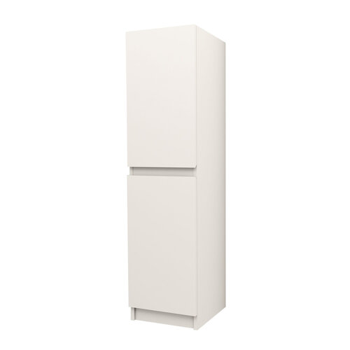 Kolomkast BWS Jupiter 135 cm 2 Deuren Wit 