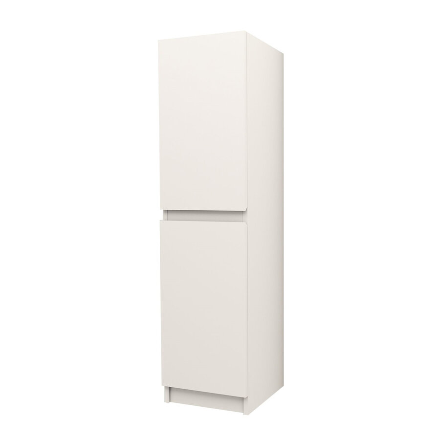 Kolomkast BWS Jupiter 135 cm 2 Deuren Wit