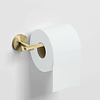 Clou Toiletrolhouder Clou Flat L Vorm Zonder Klep Goud Geborsteld PVD
