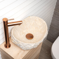 Waskom Loutro Kev S Rechthoek 25x12x10 cm Natuursteen Sand