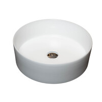 Waskom Loutro Mc Delly Rond 40x40x12 cm Hoogglans Wit