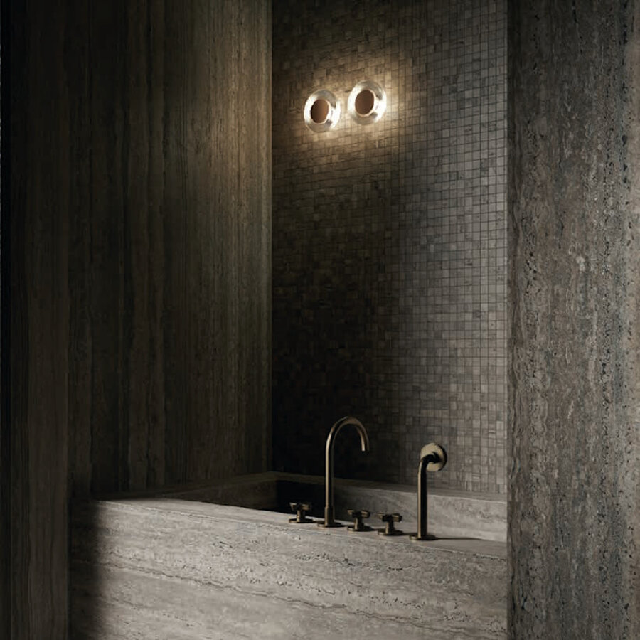 Mozaiek Kronos Nativa 100 Tessere 30x30 cm Lapillo Grijs (Prijs per Doos)