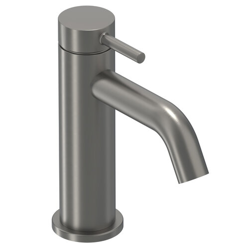Wastafelkraan IVY Bond Model S Coldstart Geborsteld Metal Black PVD 
