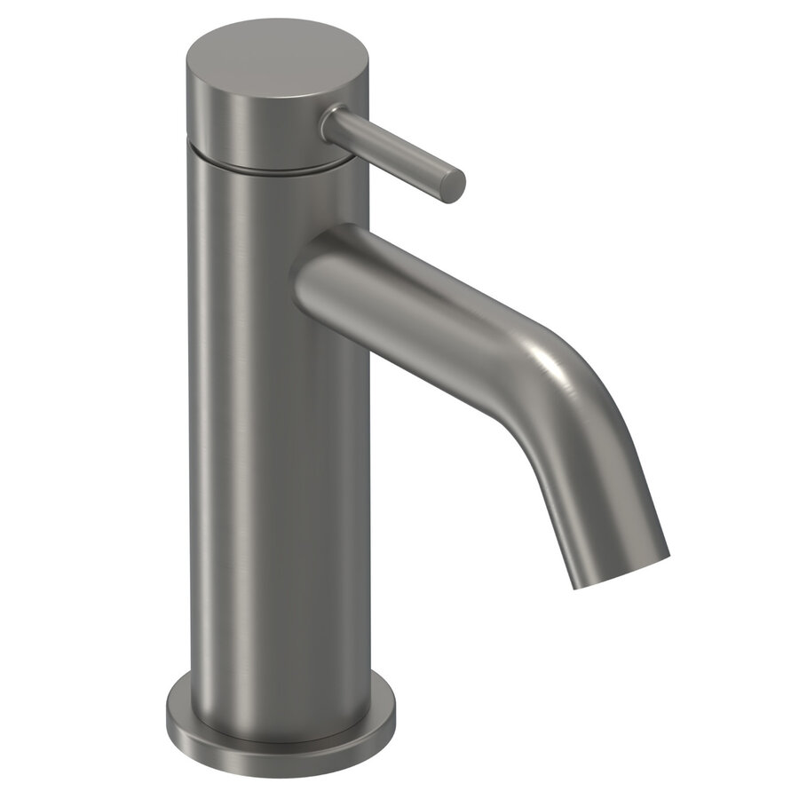 Wastafelkraan IVY Bond Model S Coldstart Geborsteld Metal Black PVD