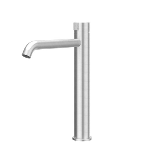 Wastafelkraan IVY Tribe Model L Coldstart Geborsteld RVS316 