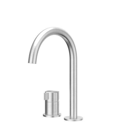Wastafelkraan IVY Tribe Coldstart 2-gats Geborsteld RVS316 