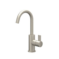 Wastafelkraan IVY Pact Draaibare Uitloop Coldstart Geborsteld Nickel PVD