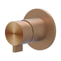 Inbouw Douchemengkraan IVY Tribe Eenhendel Inclusief Inbouwdeel RVS316 Geborsteld Mat Koper PVD