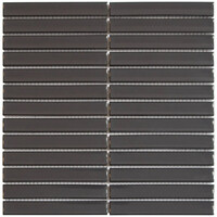 Mozaiek Tegel Sevilla 29,6x30 cm Finger Glossy Carbon Gray (Prijs per 0.89 M2)