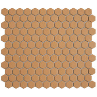 Mozaiek Tegel Hexagon 26x30 cm Mat Tuscany Gold (Prijs per 0.78 M2)