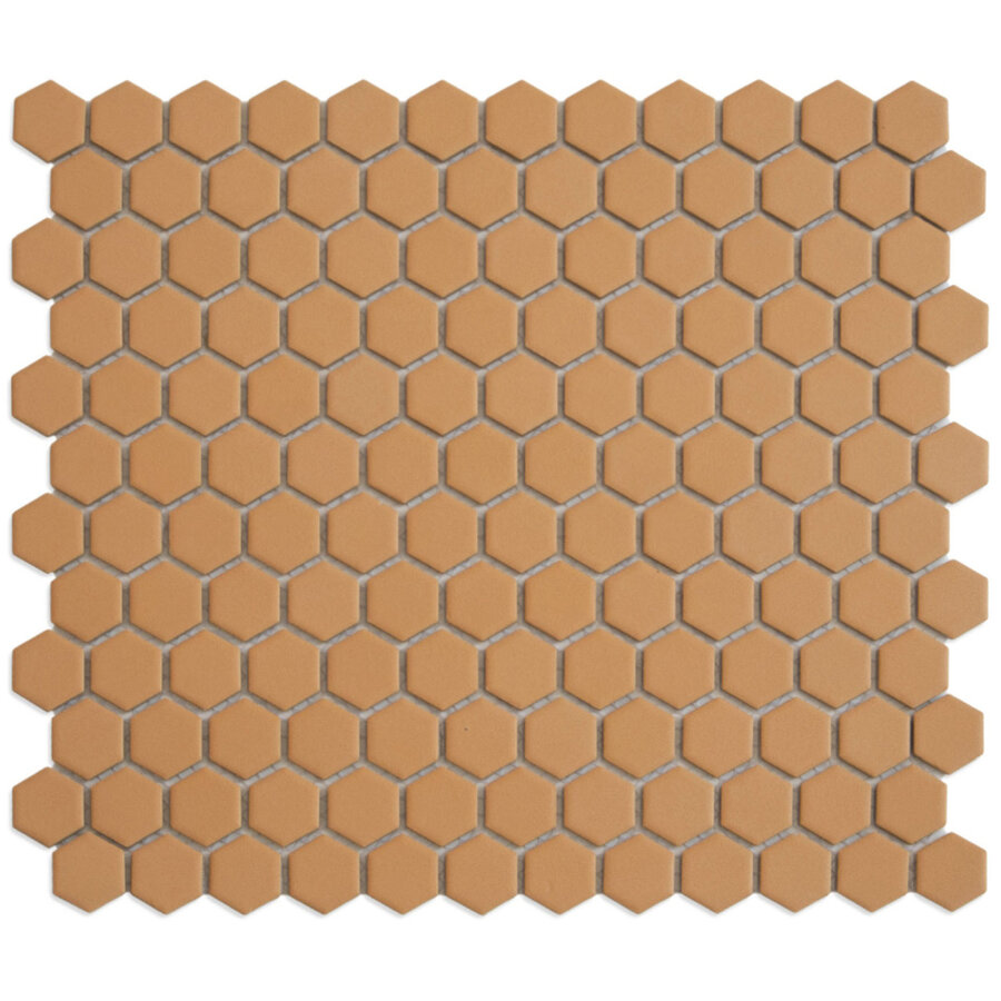 Mozaiek Tegel Hexagon 26x30 cm Mat Tuscany Gold (Prijs per 0.78 M2)