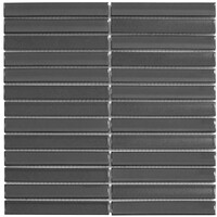 Mozaiek Tegel Sevilla 29,6x30 cm Finger Glossy Carbon Shades of Chalk (Prijs per 0.89 M2)
