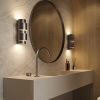 Wandlamp Martens & Meijer Sofia 26x10 Cm Rond Geborsteld Goud