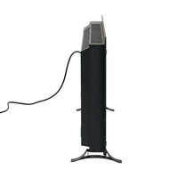 Convector Verwarming Eurom Alutherm Verre 1000W Voor in de Badkamer met Wi-Fi en Glazen Behuizing Zwart