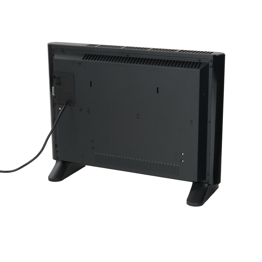 Convector Verwarming Eurom Sani Alutherm 1000W Voor in de Badkamer met Wi-Fi Zwart