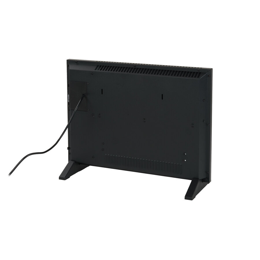 Convector Verwarming Eurom Sani Alutherm 800XS Voor in de Badkamer met Wi-Fi Zwart