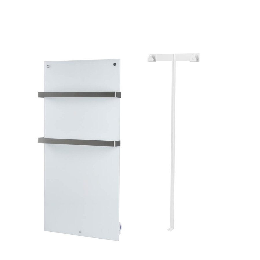 Infraroodpaneel Eurom Sani 1000W 127x55cm Badkamerverwarming Met Wi-Fi Wit