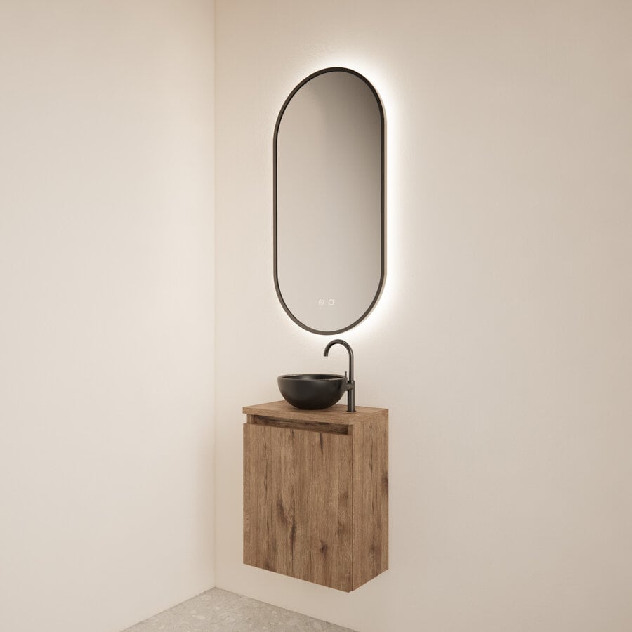 Fonteinmeubel BWS Meadow 40x50 cm Wellington Oak Incl. Topplaat