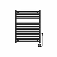 Elektrische Radiator Wiesbaden Elara 76.6x60 Cm Smart Wifi Mat Zwart