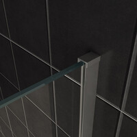 Profielset Met Stabilisatiestang BWS Smile 120cm Gunmetal