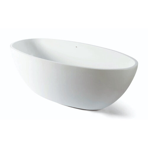 Vrijstaand Bad Luca Sanitair Primo Acryl 170x80x58 cm Incl. Afvoerset Glans Wit 