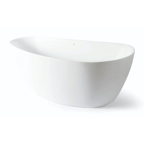 Vrijstaand Bad Luca Sanitair Primo Acryl 170x78x60 cm 260L Incl. Afvoerset Mat Wit 