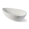 Luca Sanitair Waskom Luca Sanitair Tate 50x33x12,5 cm Solid Surface Mat Wit