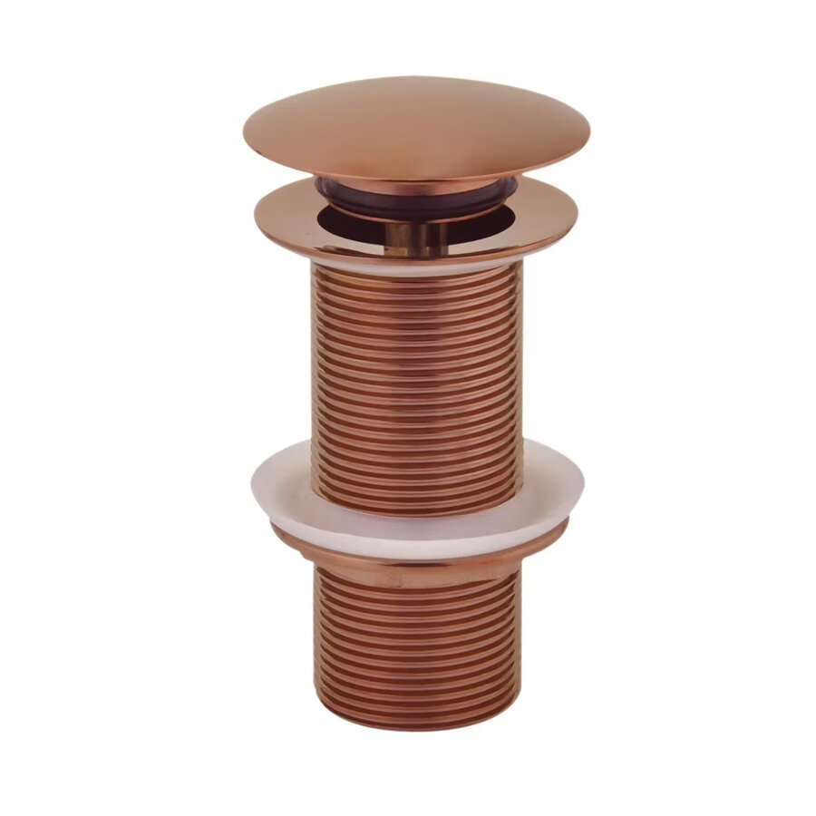 Clickwaste Best Design Dijon Lange Draad 5/4" 10 cm Messing Bronze