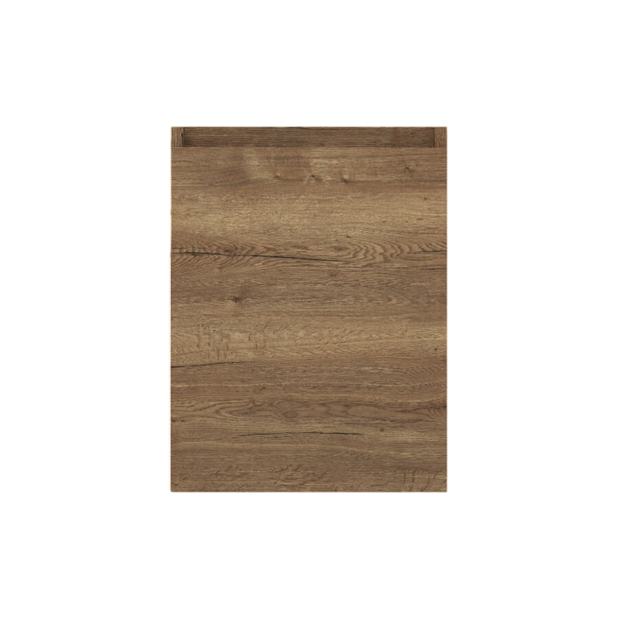 Fonteinkast Sanilux Trendline 52x40x22 cm Rechts Softclose Tabak Oak