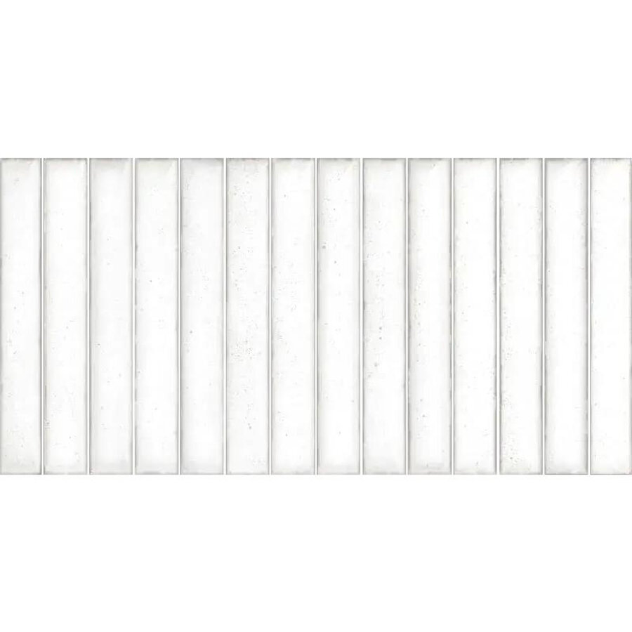 Wandtegel Estudio Karatsu Polar White 11.5x23 cm (Prijs per M2)