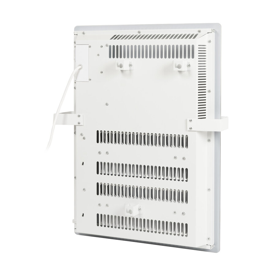 Convector Verwarming Eurom Alutherm Verre 800W Voor in de Badkamer met Wi-Fi en Glazen Behuizing Wit