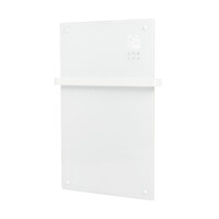 Convector Verwarming Eurom Alutherm Verre 1200W Voor in de Badkamer met Wi-Fi en Glazen Behuizing Wit