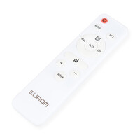 Convector Verwarming Eurom Alutherm Verre 1200W Voor in de Badkamer met Wi-Fi en Glazen Behuizing Wit