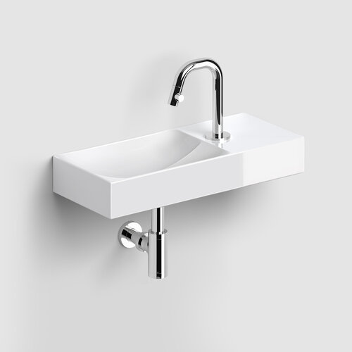 Fonteinset Clou Vale Incl. Toebehoren 7x45 Cm Glanzend Wit 