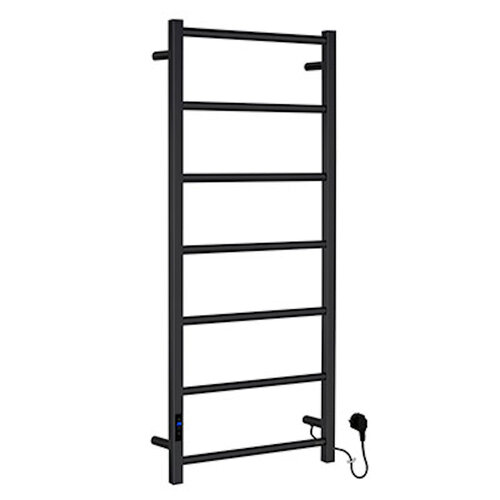 Elektrische Handoekradiator Smedbo Dry 50 x 121cm Mat Zwart 