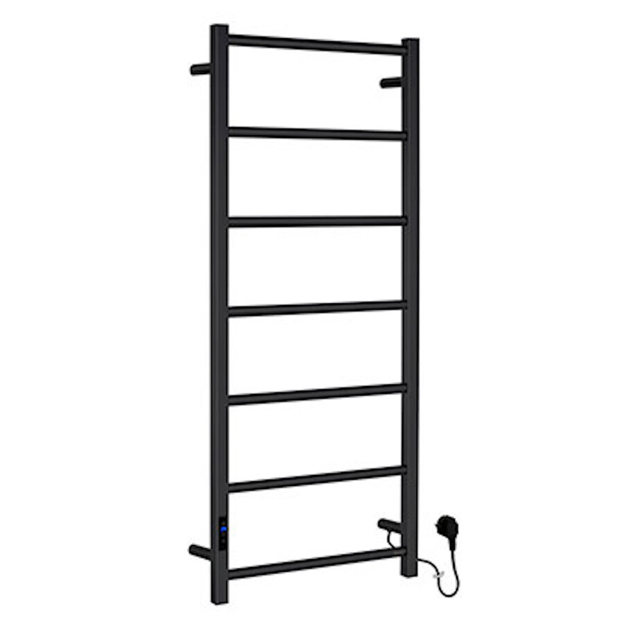 Elektrische Handoekradiator Smedbo Dry 50 x 121cm Mat Zwart