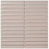 The Mosaic Factory Mozaïek Sevilla Kit-Kat 29.6x29.9 cm Geglazuurd Porselein, Mat Vintage Pink (Prijs per 0.89 M2)