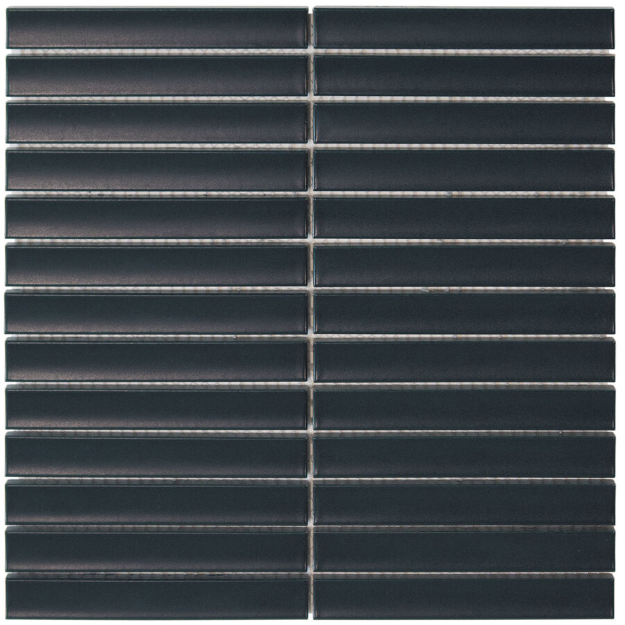 Mozaïek Sevilla Kit-Kat 29.6x29.9 cm Geglazuurd Porselein, Mat Navy Blue (Prijs per 0.89 M2)