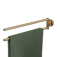 Handdoekrek 2-armig Tiger Cooper Goud