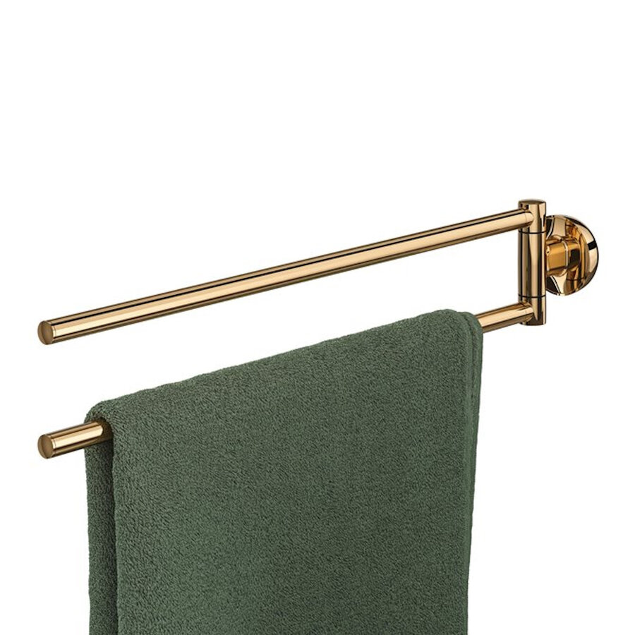 Handdoekrek 2-armig Tiger Cooper Goud