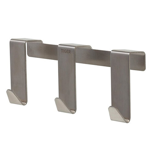 Tiger Rack Basic Deurhaak 20 mm RVS Geborsteld 