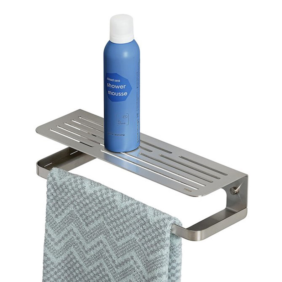 Douchemand of Handdoekrek Tiger Caddy 35 cm RVS Geborsteld