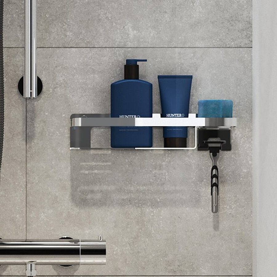 Douchemand Tiger Caddy Met Handdoekhaak 32 cm Chroom