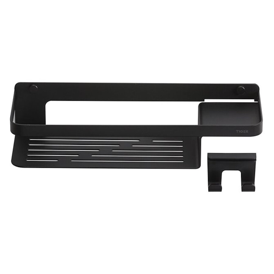 Douchemand Tiger Caddy Met Handdoekhaak 32 cm Zwart