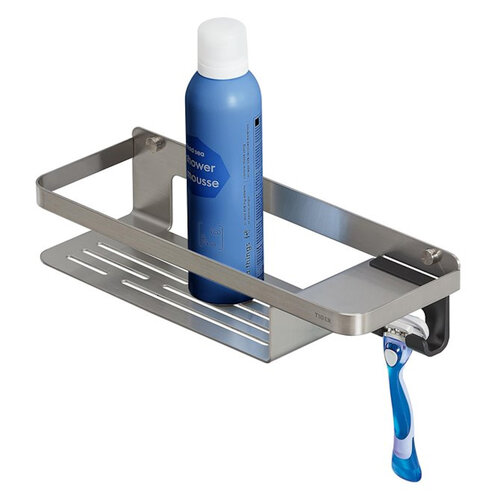 Douchemand Tiger Caddy Met Handdoekhaak 32 cm RVS Geborsteld 