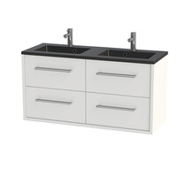 Tiger Boston Wastafelonderkast 120 cm Hoogglans Wit