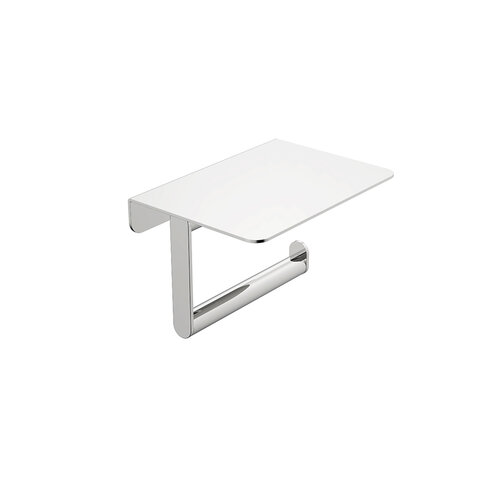 Toiletrolhouder Wiesbaden Alonzo Met Planchet Chroom 