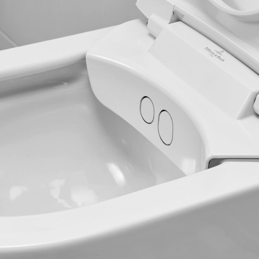 Villeroy & Boch Viclean I200 Douche WC Randloos Directflush CeramicPlus Mat Zwart