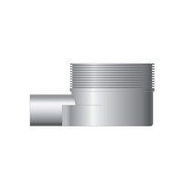 Douchegoot Easy Drain Aqua 15x15cm rooster Tegel MSI-6